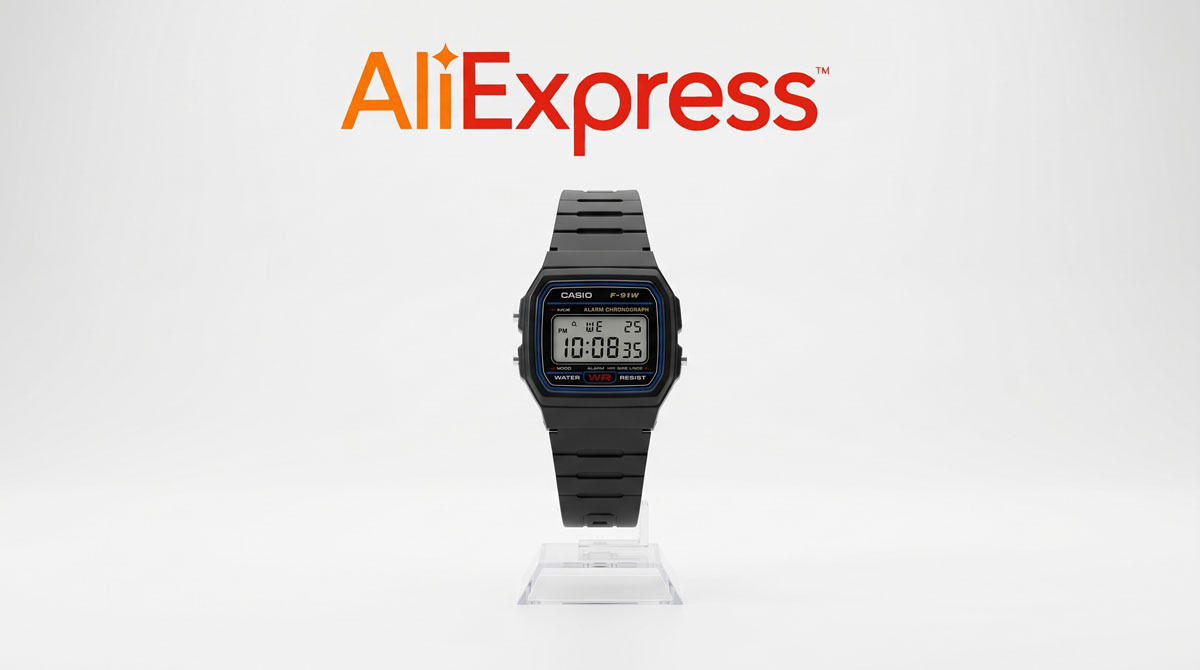 Casio F-91W AliExpressistä – Ostajan opas suomalaisille